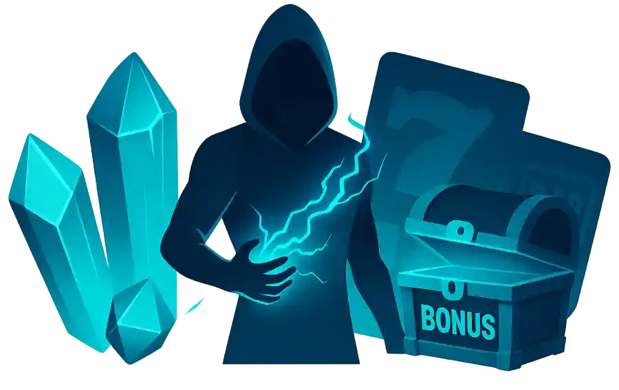 PowerUp Casino Logo – offizielles Markenlogo des Online Casinos